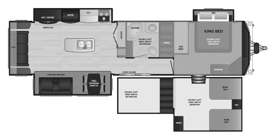 2024 Residence 401FLFT floorplan